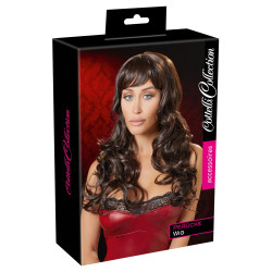 Cottelli Accessoires Perruque Cheveux longs Châtains
